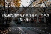 那些被忽略的黑料事件黑料，如今成最大痛哭
